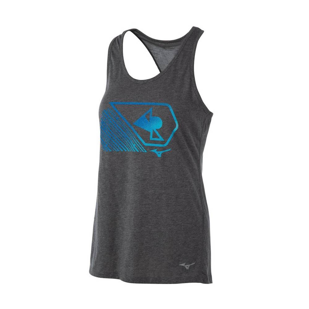 Damske Tank Top Mizuno April Ross Swell Inspire Čierne Vypredaj UJQB26947
